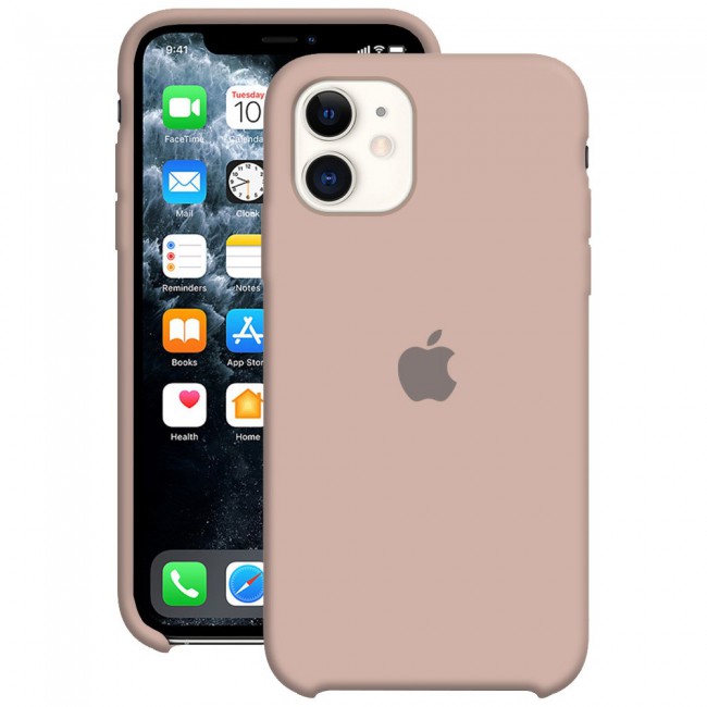 Margoun Silicone Case Cover for Apple iPhone 11 - Pink Sand