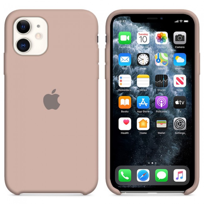 Margoun Silicone Case Cover for Apple iPhone 11 - Pink Sand
