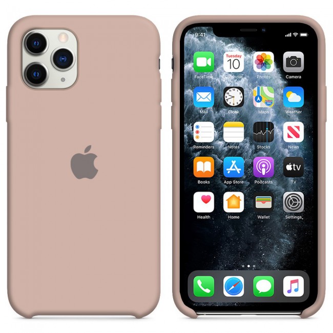 Margoun Silicone Case Cover for Apple iphone 11 Pro Max - Pink Sand