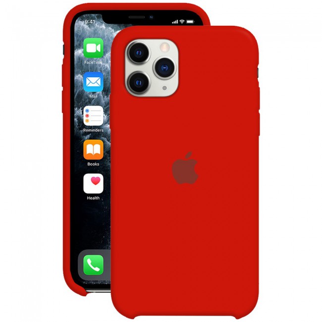 Margoun Silicone Case Cover for Apple iPhone 11 Pro - Red