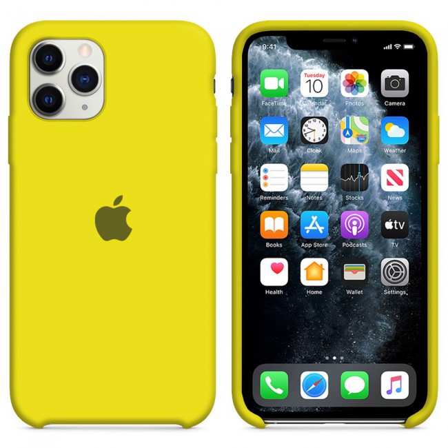 Margoun Silicone Case Cover for Apple iPhone 11 Pro - Yellow