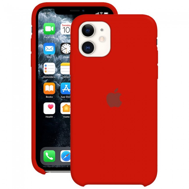 Margoun Silicone Case Cover for Apple iPhone 11 - Red