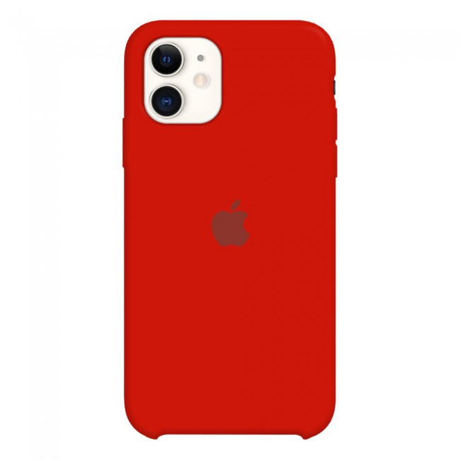 Margoun Silicone Case Cover for Apple iPhone 11 - Red
