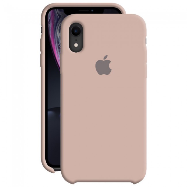 Silicone Protective Case Cover for Apple iPhone XR - Pink Sand