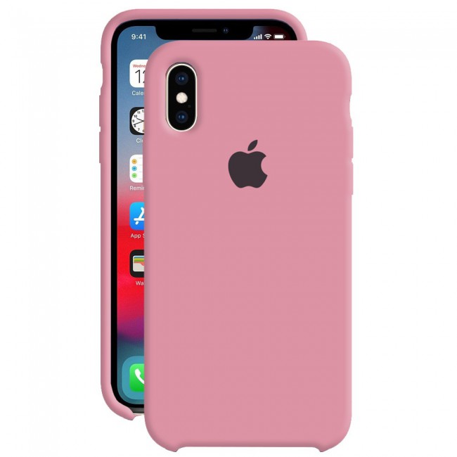 Silicone Protective Case Cover for Apple iPhone XS Max - Pink