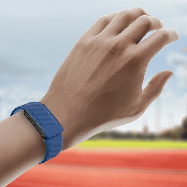 MARGOUN Sport Band for Whoop 4.0, Breathable Adjustable Wristband, Water Proof, Replacement Strap, Soft, Comfort, Durability, Easy to Use - Blue