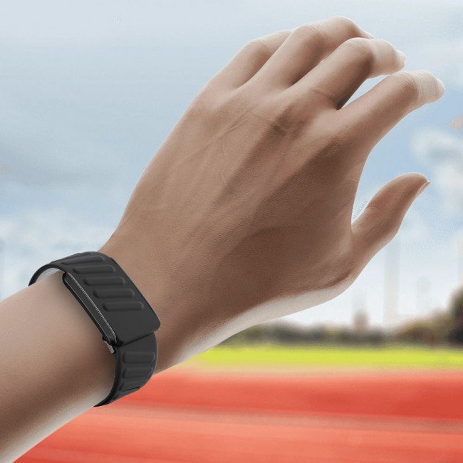MARGOUN Sport Band for Whoop 4.0, Breathable Adjustable Wristband, Water Proof, Replacement Strap, Soft, Comfort, Durability, Easy to Use - Black