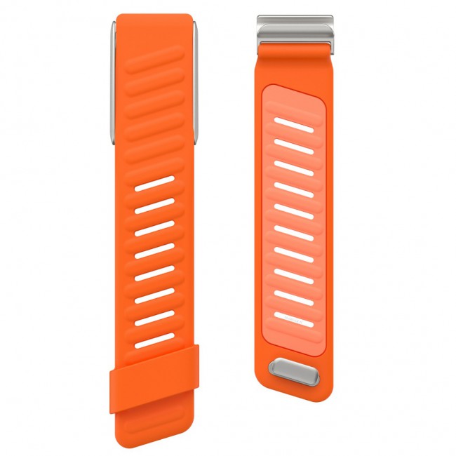 MARGOUN Sport Band for Whoop 4.0, Breathable Adjustable Wristband, Water Proof, Replacement Strap, Soft, Comfort, Durability, Easy to Use - Orange