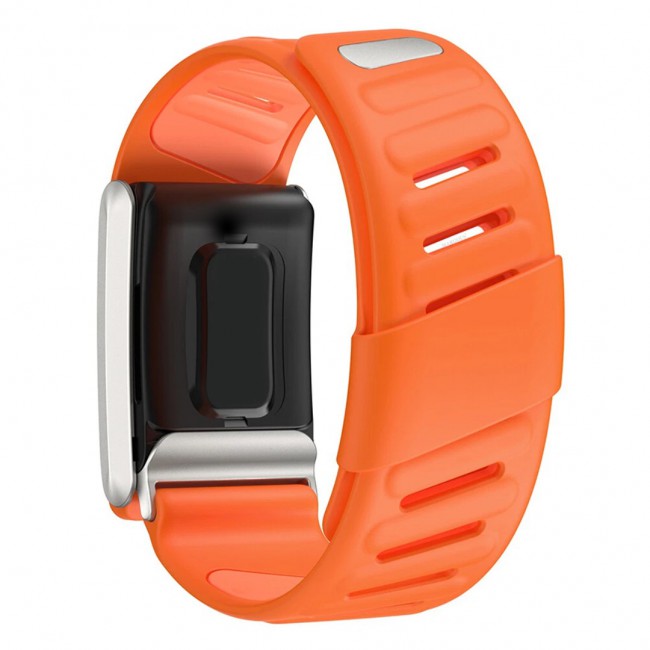 MARGOUN Sport Band for Whoop 4.0, Breathable Adjustable Wristband, Water Proof, Replacement Strap, Soft, Comfort, Durability, Easy to Use - Orange