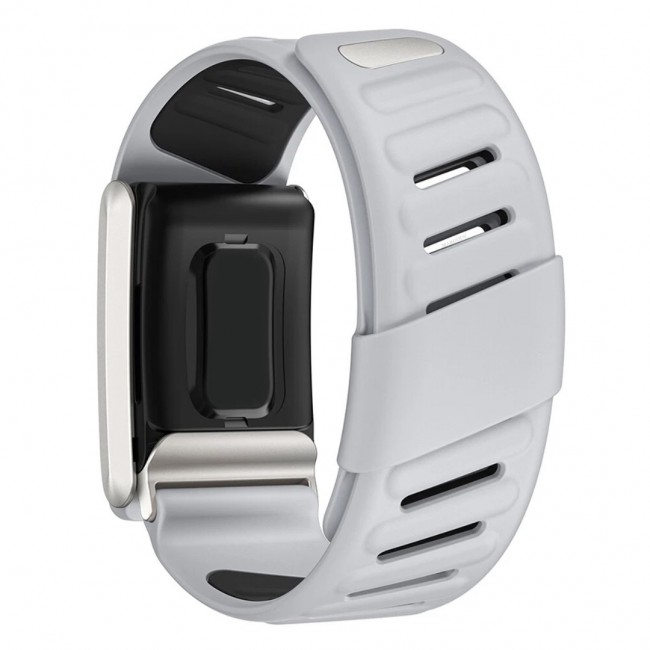 MARGOUN Sport Band for Whoop 4.0, Breathable Adjustable Wristband, Water Proof, Replacement Strap, Soft, Comfort, Durability, Easy to Use - Light Grey