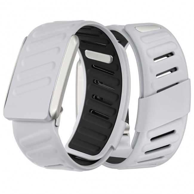 MARGOUN Sport Band for Whoop 4.0, Breathable Adjustable Wristband, Water Proof, Replacement Strap, Soft, Comfort, Durability, Easy to Use - Light Grey