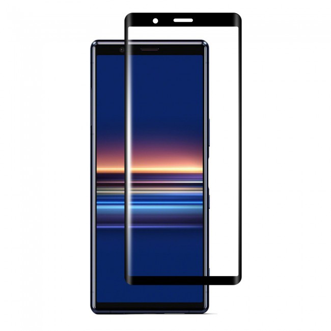 Sony Xperia 10 2 Side Glue 9D Tempered Screen Protector Grand Shieldz by Margoun