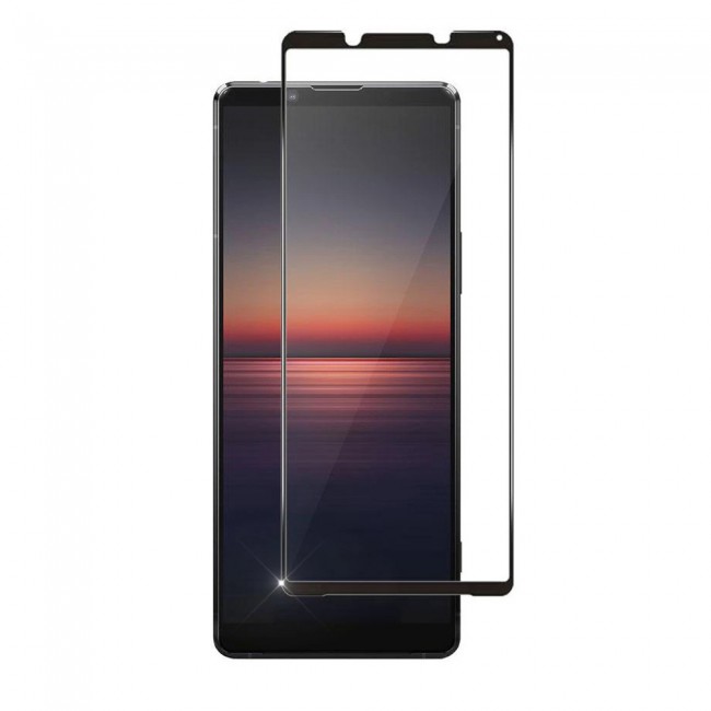 Sony Xperia 5 iii Side Black 3D Tempered Screen Protector Grand Shieldz by Margoun