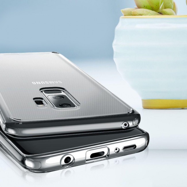 Margoun Super Protection Clear Anti-Shock TPU Case for Samsung Galaxy S9 Plus