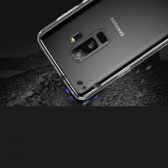 Margoun Super Protection Clear Anti-Shock TPU Case for Samsung Galaxy S9 Plus