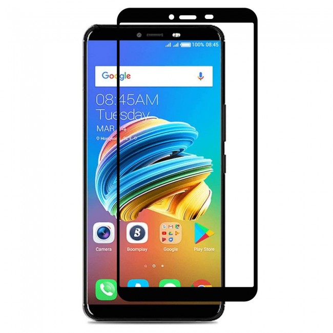 Tecno Spark 2 K7 Full Glue 3D Tempered Glass Screen Protector Ultimate Margoun