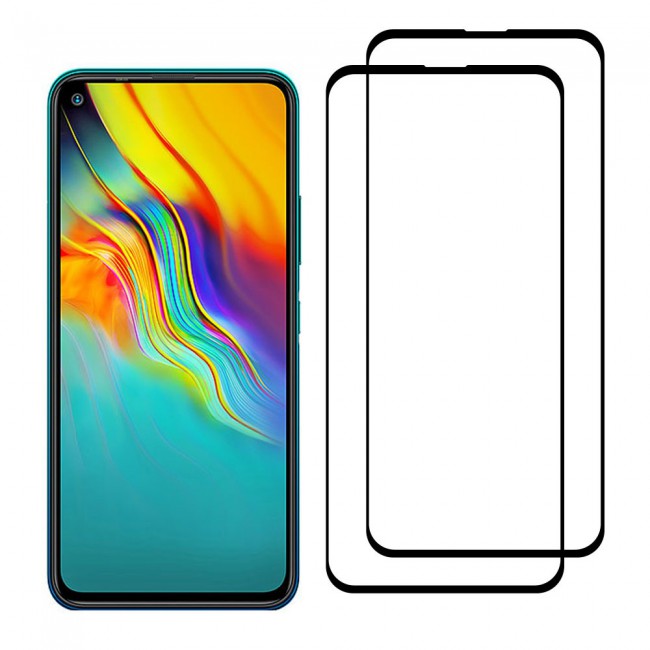 Tecno Spark 6 Full Glue 3D Tempered Glass Screen Protector 2Pack Super Shieldz Margoun
