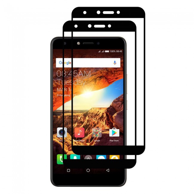 Tecno Spark Plus K9 2Pack Full Glue 3D Tempered Glass Screen Protector Super Shieldz Margoun