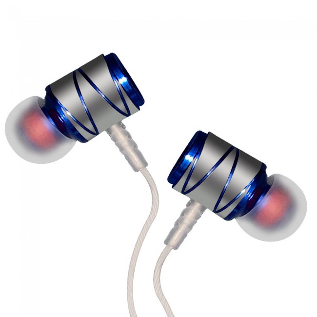 Type-C In-Ear Wired Headphones Blue-Margoun