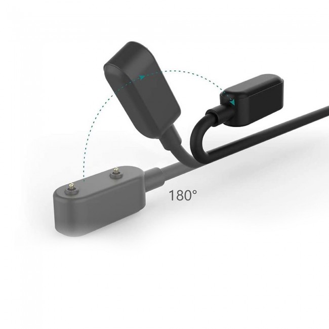 Margoun USB Magnetic Charging Cable Cord for Huawei Watch Fit - Black