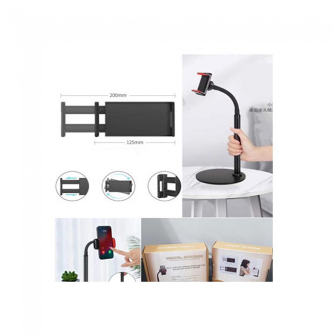 Universal Vocal Stent Bracket Lazy Desktop Phone ane Tablet Holder