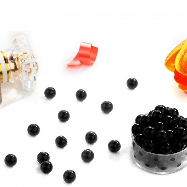 Water Beads Jelly Water Balls 500Pcs 16.5 grams - Black