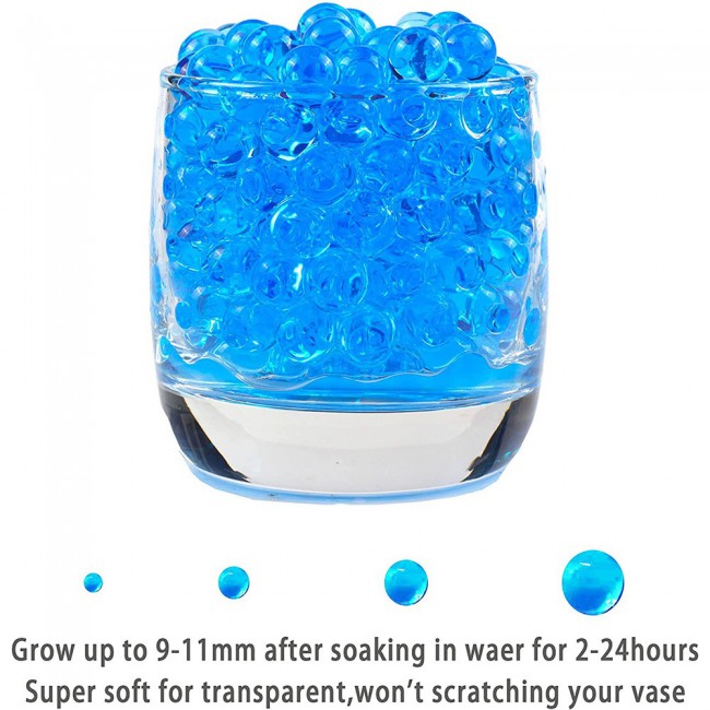Water Beads Jelly Water Balls 1000Pcs 33 grams -  Blue