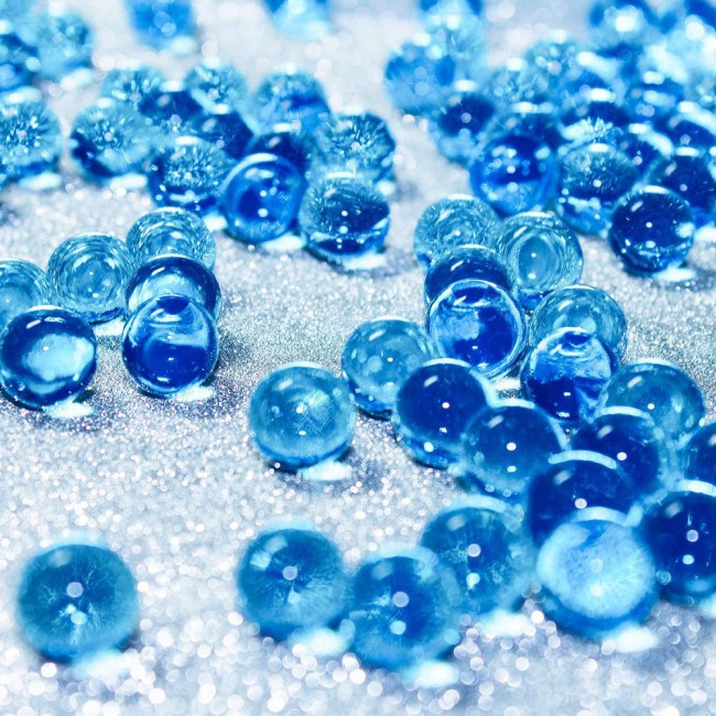 Water Beads Jelly Water Balls 1000Pcs 33 grams -  Blue