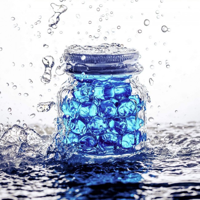 Water Beads Jelly Water Balls 1000Pcs 33 grams -  Blue