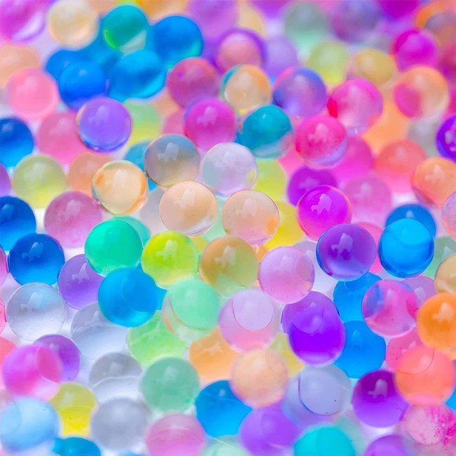 Water Beads Jelly Water Balls 1000Pcs 33 grams - Multicolor