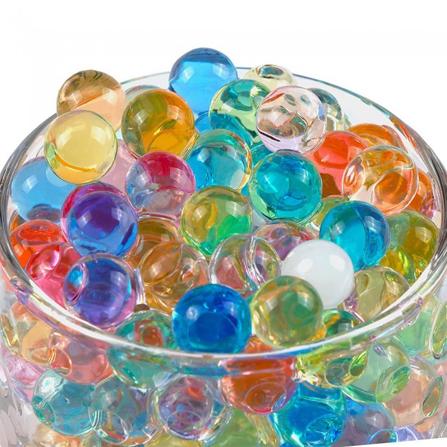 Water Beads Jelly Water Balls 500Pcs 16.5 grams - Multicolor