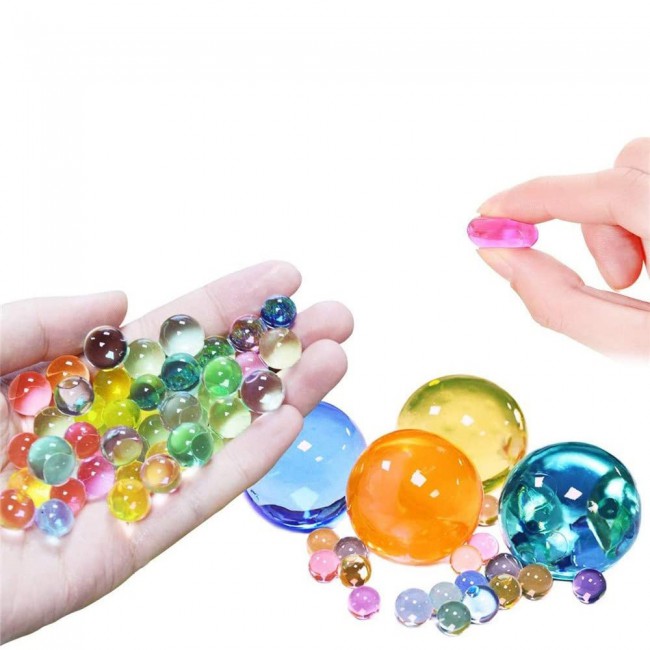 Water Beads Jelly Water Balls 500Pcs 16.5 grams - Multicolor