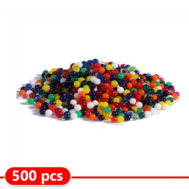 Water Beads Jelly Water Balls 500Pcs 16.5 grams - Multicolor