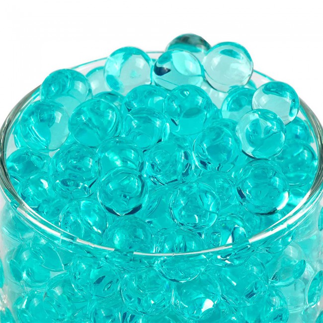 Water Beads Jelly Water Balls 1000Pcs 33 grams - Turquoise