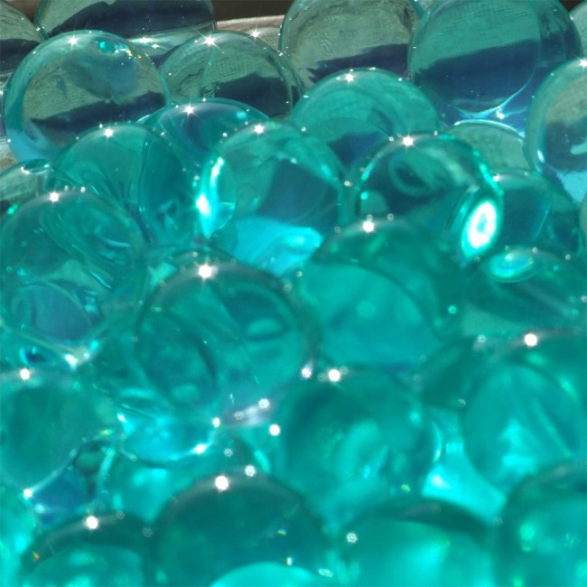 Water Beads Jelly Water Balls 1000Pcs 33 grams - Turquoise