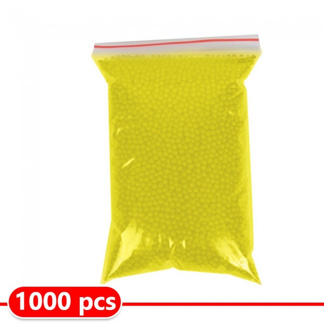 Water Beads Jelly Water Balls 1000Pcs 33 grams -  Yellow