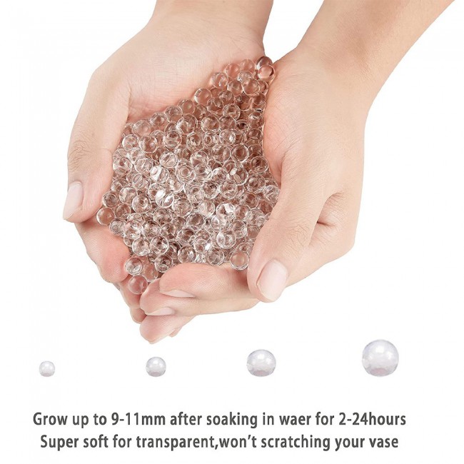 Water Beads Jelly Water Balls 1000Pcs 33 grams - Clear