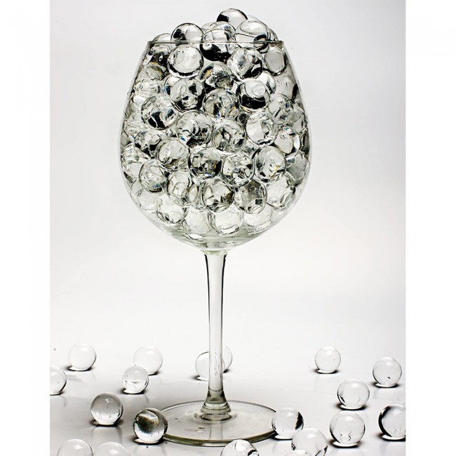 Water Beads Jelly Water Balls 1000Pcs 33 grams - Clear