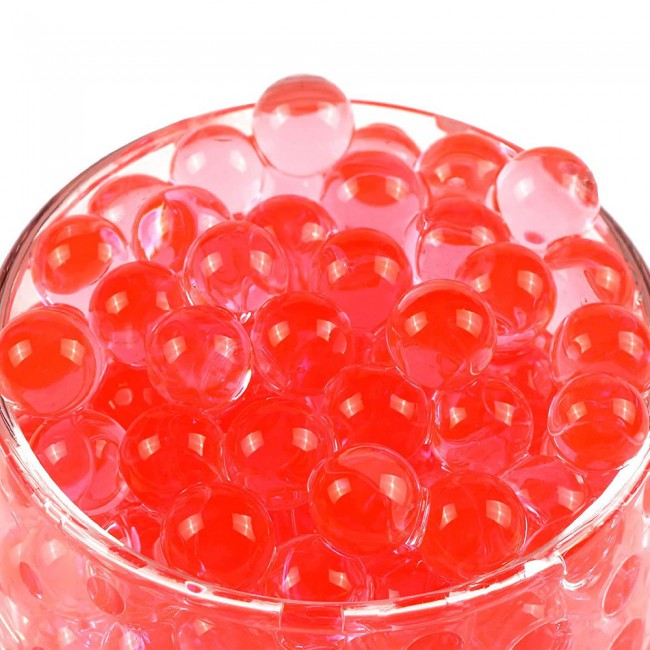 Water Beads Jelly Water Balls 1000Pcs 33 grams - Red