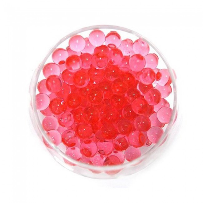 Water Beads Jelly Water Balls 500Pcs 16.5 grams - Red