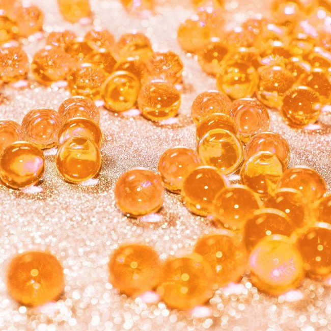 Water Beads Jelly Water Balls 1000Pcs 33 grams - Orange