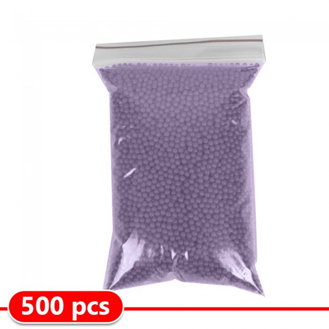 Water Beads Jelly Water Balls 500Pcs 16.5 grams - Purple