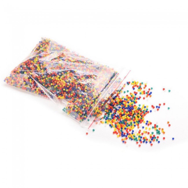 Water Beads Jelly Water Balls 10000Pcs - Black , Red , Orange , Yellow , Clear , Light Green , Dark Green , Multicolor