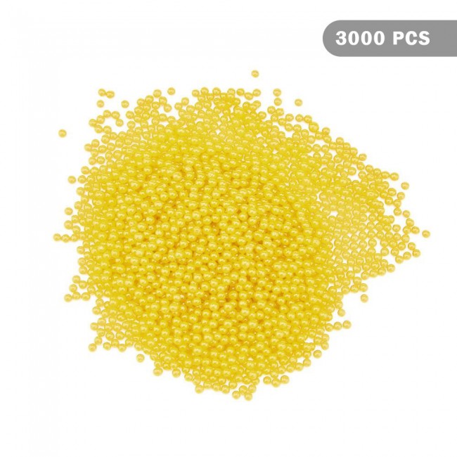 Water Beads Jelly Water Balls 3000Pcs - Black , Red , Orange , Yellow , Clear , Light Green , Dark Green , Multicolor