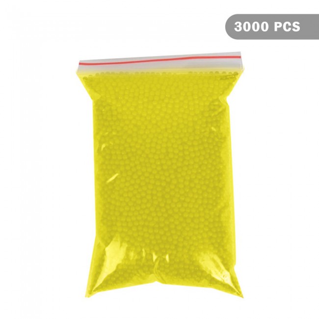 Water Beads Jelly Water Balls 3000Pcs - Black , Red , Orange , Yellow , Clear , Light Green , Dark Green , Multicolor