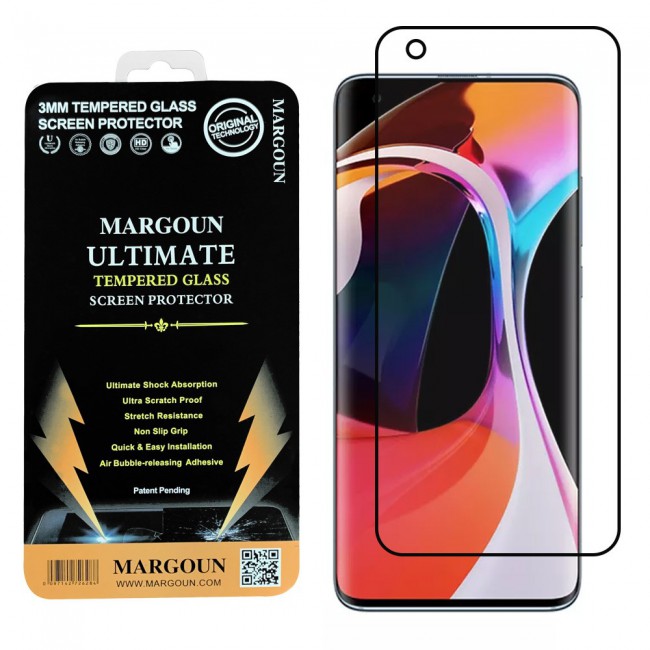 Xiaomi Mi 10 Pro 5G Tempered Glass 3D Ultimate Margoun - Black Frame