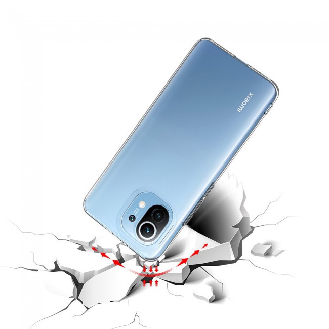 Xiaomi Mi 11 Clear TPU Case Cover Proguard by Margoun