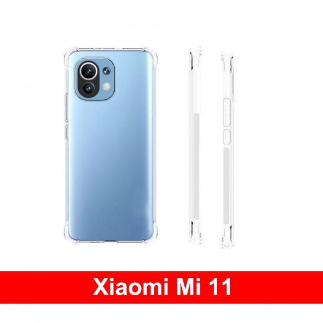 2Pack Xiaomi Mi 11 Gorilla Clear Cover and 3D Screen Protector by Margoun 