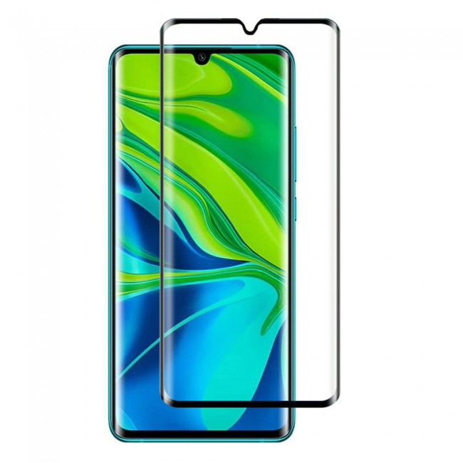 Xiaomi Mi Note 10 Pro Tempered Glass 3D Ultimate Margoun - Black Frame