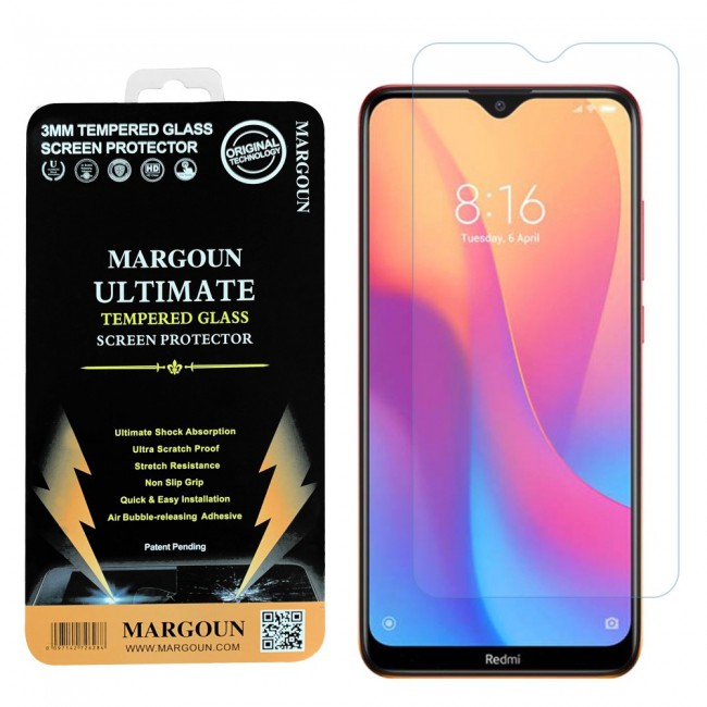 Xiaomi Redmi 8A Dual Tempered Glass Ultimate Margoun - Clear